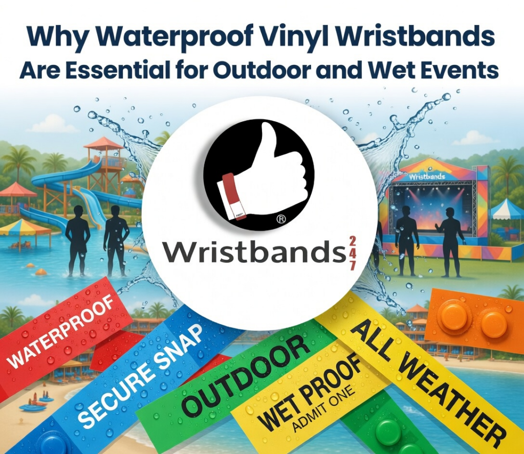 Why Waterproof Vinyl Wristbands Are Essential for Outdoor and Wet Events