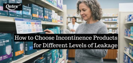 How to Choose Incontinence Products for Different Levels of Leakage