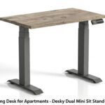 Compact Standing Desk for Apartments – Desky Dual Mini Sit Stand Desk Review (USA)