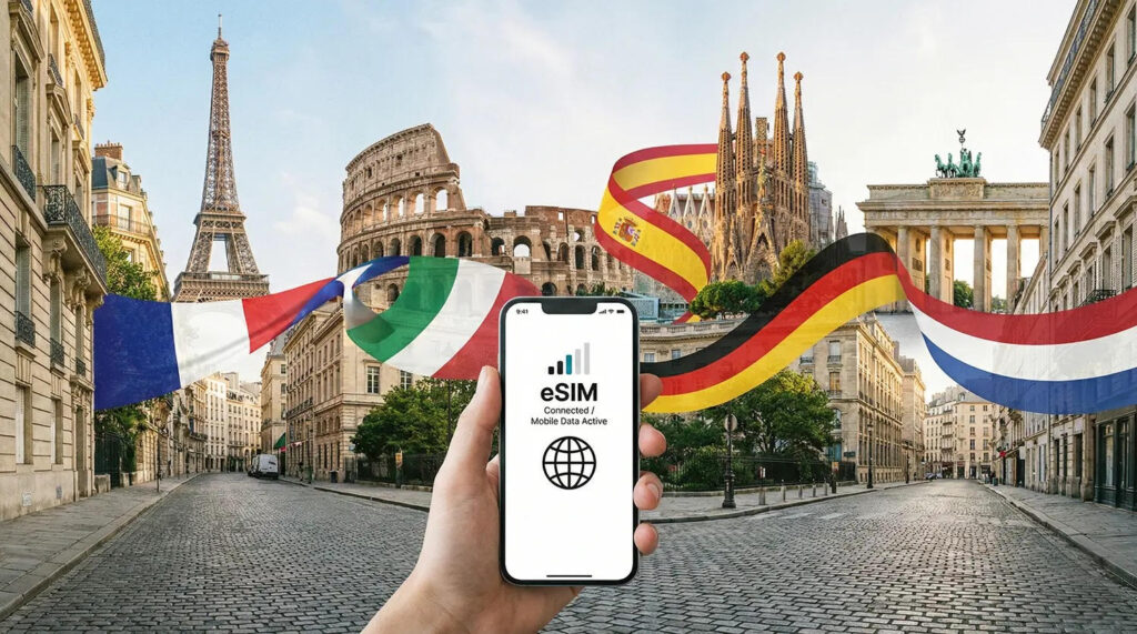 Why a Prepaid Europe eSIM Is Becoming a Travel Essential
