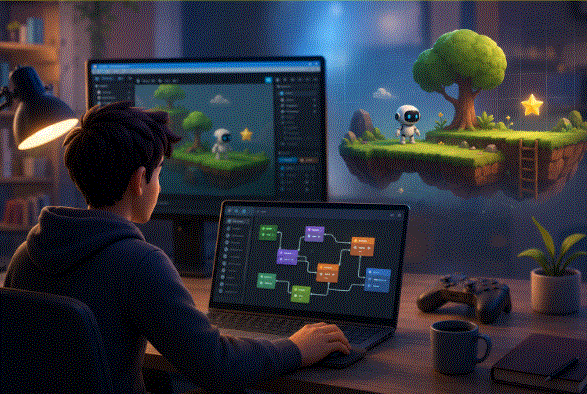 How No-Code Game Makers Simplify Game Development